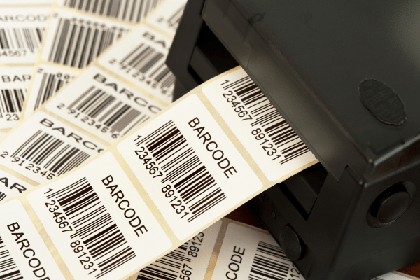 Barcode Printing Process